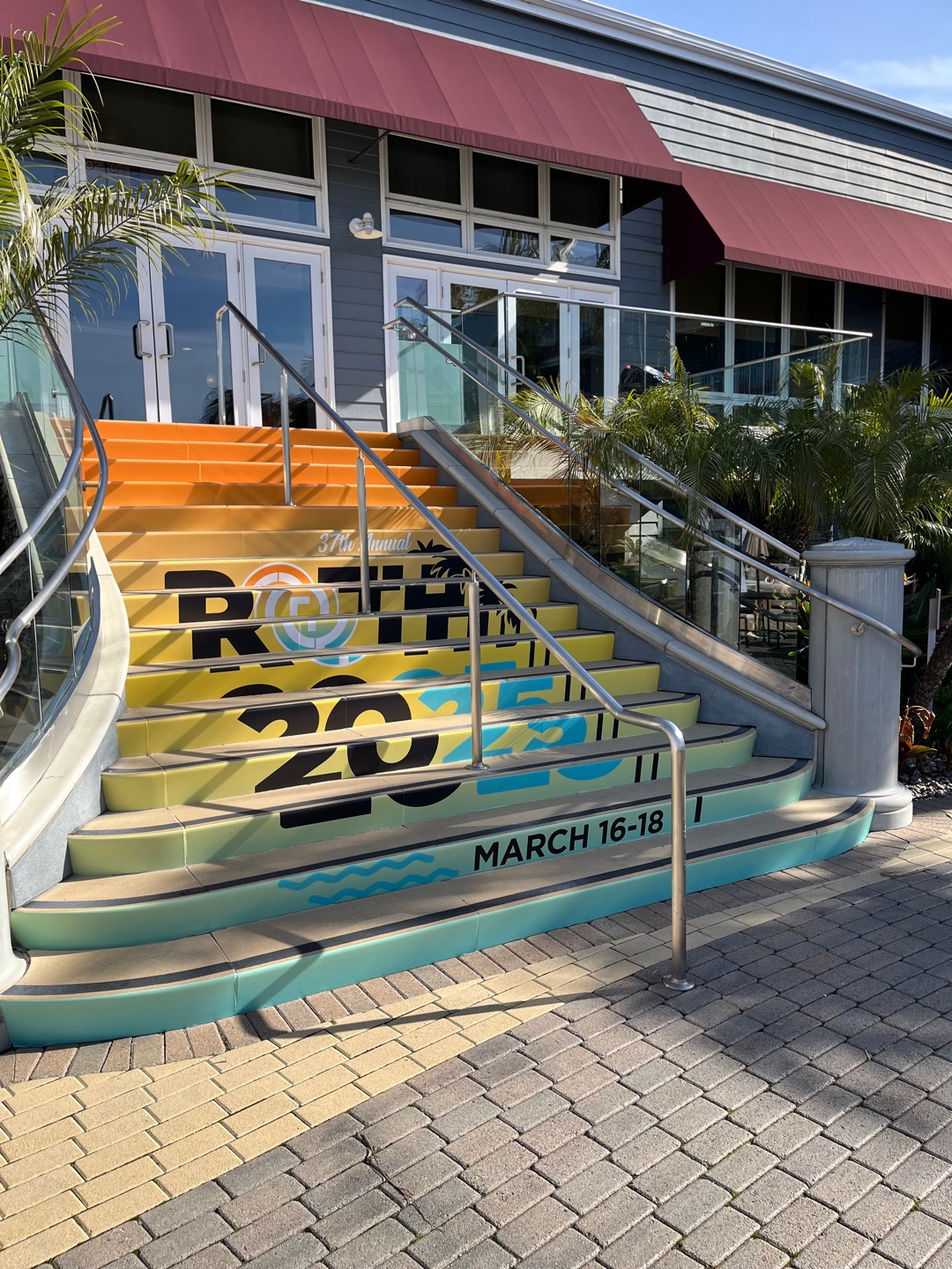 Roth Conference Stair Wrap